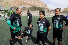 دیدار دوستانهای به یاد حسن استکی اسطوره فقید و بازیکن پیشکسوت باشگاه فرهنگی ورزشی ذوبآهن میان  مربیان آکادمی، مدیران و پیشکسوتان این باشگاه