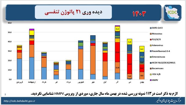 «ویروسهای خانواده کرونا»؛ پیشتاز ویروسهای تنفسی در گردش