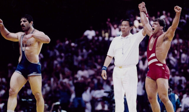 یزدانی و موحد کبیر در میان غولهای کشتی آزاد جهان