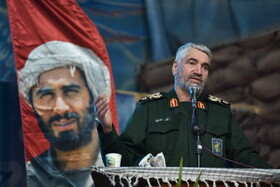 سخنرانی سردار حاج علی فضلی جانشین معاون هماهنگکننده سپاه پاسداران در گرامیداشت سیوهشتمین سالگرد شهادت سردار شهید حاج حسین خرازی