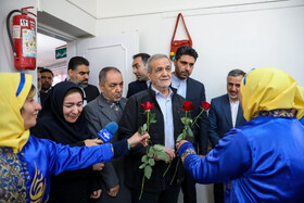 مسعود پزشکیان رییس جمهور در سفر  به شهرستانهای جنوب غرب تهران