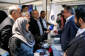 مسعود پزشکیان رییس جمهور و حسین سیمایی صراف وزیر علوم در سفر  به شهرستانهای جنوب غرب تهران