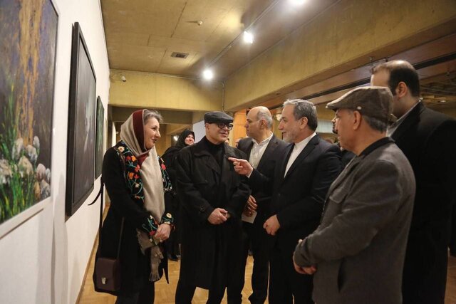 بازدید عراقچی از نمایشگاه خاص نیاوران