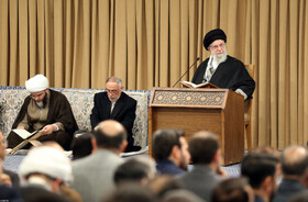 مراسم انس با قرآن در حضور رهبر انقلاب