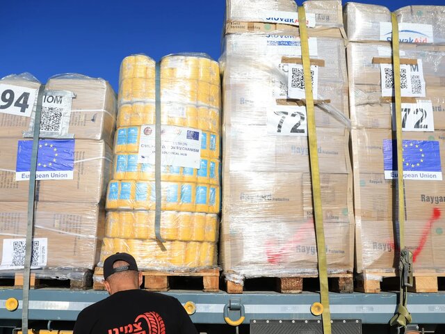 محمولههای کمک به غزه ادعای رژیم صهیونیستی درباره تامین کمکهای ضروری به غزه