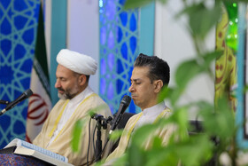 مراسم جزء خوانی قرآن کریم در امام زاده  سید عباس بن موسی بن جعفر(ع) بجنورد