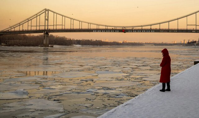 رودخانه دنیپرو، نزدیک کییف کولبا: اوکراین اکنون جنگ اروپاست