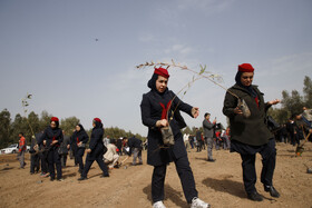 مراسم روز درختکاری «پویش جان ایران» در اهواز