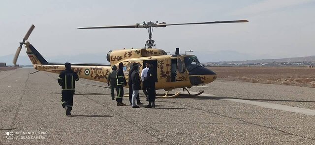 انتقال بیمار قلبی ۷۰ ساله با ۳ بالگرد از اراک به تهران انتقال بیمار قلبی ۷۰ ساله با ۳ بالگرد از اراک به تهران