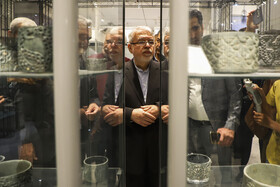 بازدیدسیدرضا صالحیامیری،وزیر میراث فرهنگی ازموزه باستانشناسی جیرفت