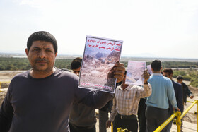 اعتراض دوستداران میراث فرهنگی جنوب کرمان به فعالیتهای معدنکاری در قلعه سموران در تپه کنارصندل