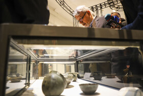 بازدیدسیدرضا صالحیامیری،وزیر میراث فرهنگی ازتپه کُنارصندل جیرفت