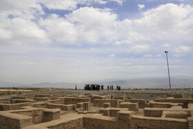 بازدیدسیدرضا صالحیامیری،وزیر میراث فرهنگی از شهر قدیم جیرفت(دقیانوس)