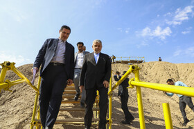 بازدیدسیدرضا صالحیامیری،وزیر میراث فرهنگی ازتپه کُنارصندل جیرفت