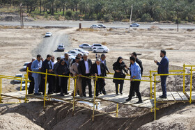 بازدیدسیدرضا صالحیامیری،وزیر میراث فرهنگی ازتپه کُنارصندل جیرفت