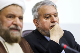 شرکت سیدرضا صالحیامیری،وزیر میراث فرهنگی  در شورای اداری شهرستان جیرفت