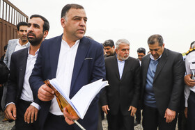 بازدیدسیدرضا صالحیامیری،وزیر میراث فرهنگی ازموزه در حال ساخت جیرفت