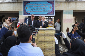 بازدیدسیدرضا صالحیامیری،وزیر میراث فرهنگی از مدرسه امیر کبیرجیرفت دبیرستان بهعنوان یک مرکز آموزشی تأثیرگذار