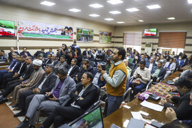 شرکت سیدرضا صالحیامیری،وزیر میراث فرهنگی  در شورای اداری شهرستان جیرفت