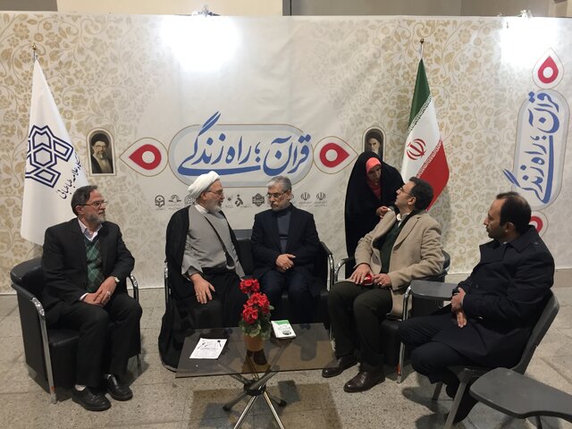 افتتاح بخش دانشگاهی سیودومین نمایشگاه قرآن با حضور وزیر علوم