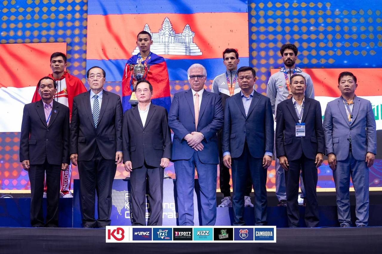 کسب مقام برنز قهرمانی آسیا توسط احمد بنیادی ملی پوش کیک بوکسینگ واکو