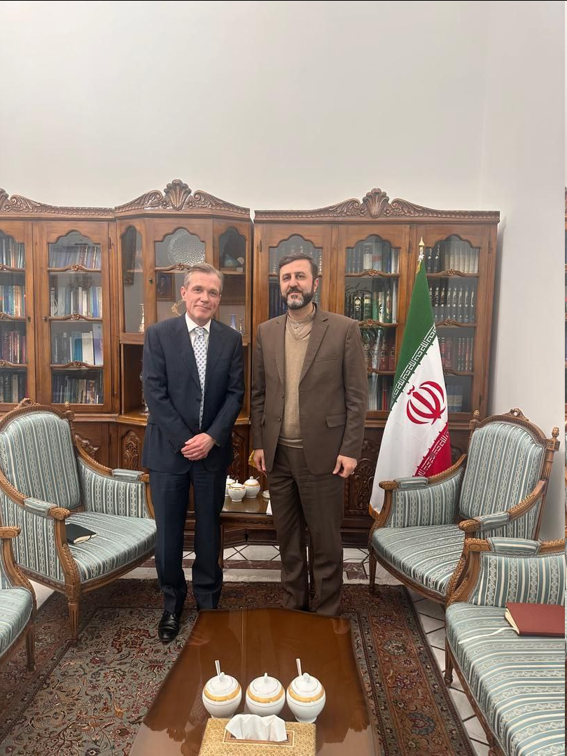رایزنی غریبآبادی با سفرای آفریقای جنوبی، نروژ و دانمارک در تهران