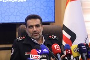 کاهش ۵ درجه ای دمای محل برگزاری مراسم تشییع با راه اندازی سامانه مه‌پاش