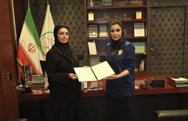 همسر رسول خطیبی در فدراسیون دوچرخهسواری پست گرفت همسر رسول خطیبی در فدراسیون دوچرخهسواری پست گرفت