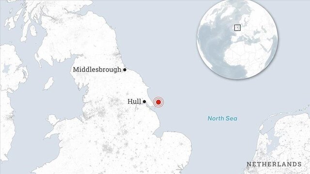 عکس: آناتولی برخورد نفتکش و کشتی باری در دریای شمال