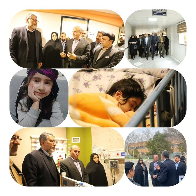 عیادت فرماندار خرمآباد از دختر نجاتیافته از برقگرفتگی عیادت فرماندار خرمآباد از دختر نجاتیافته از برقگرفتگی