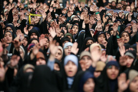 دیدار هزاران نفر از دانشجویان سراسر کشور با رهبر انقلاب