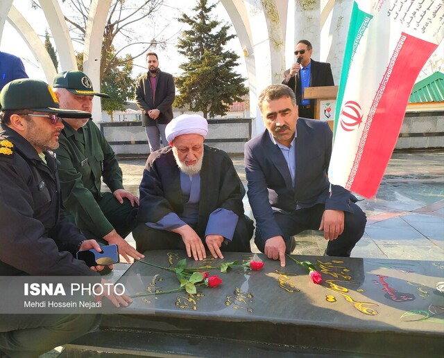 گرامیداشت روز بزرگداشت شهدا در شهرستان مرزی آستارا