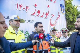 «حسن محمدنژاد» سرپرست اداره کل راهداری و حمل و نقل جاده ای استان مازندران در رزمایش طرح نوروز ۱۴۰۴ -ساری