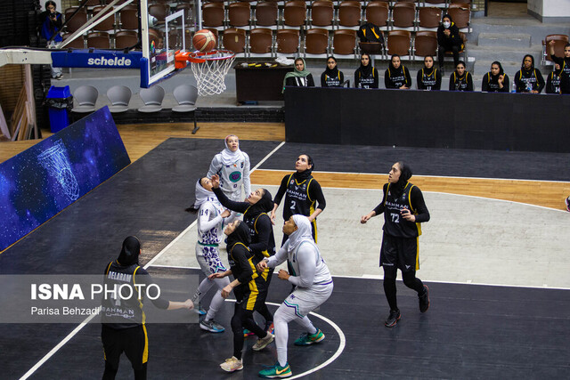 پایان هفته سوم لیگ برتر بسکتبال زنان با صدرنشینی نفت آبادان