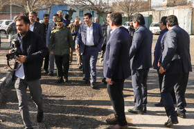 آیین افتتاح زمین چمن مجموعه شهید رجایی در مشهد