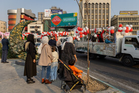 کارناوال شادی نوروز در تهران