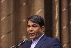 سخنرانی محمدعلی طالبی، استاندار کرمان درجشن گلریزان بهمنظور آزادی زندانیان جرائم غیرعمد شهرستان کرمان