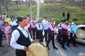 کارناوال نوروزی در خیابان های شهر شیرگاه سوادکوه شمالی