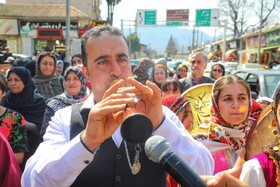 کارناوال نوروزی در خیابان های شهر شیرگاه سوادکوه شمالی