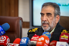 نشست خبری سردار عباسعلی محمدیان فرماندهی انتظامی تهران بزرگ