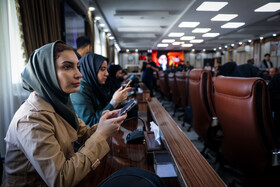 در حاشیه نشست خبری سردار عباسعلی محمدیان فرماندهی انتظامی تهران بزرگ 