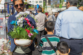 بازار گل مشهد؛ در آستانه‌ی نوروز