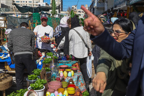 بازار گل مشهد؛ در آستانه‌ی نوروز