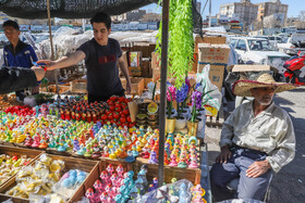 بازار گل مشهد؛ در آستانه‌ی نوروز