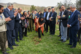 آیین کلنگ زنی احداث میدان پرچم در رویداد بین المللی «نوروز فرهنگ صلح ملل »
