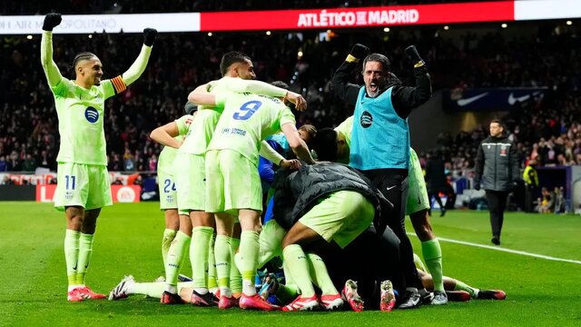 خلاصه بازی اتلتیکو مادرید ۲ - ۴ بارسلونا خلاصه بازی اتلتیکو مادرید ۲ - ۴ بارسلونا