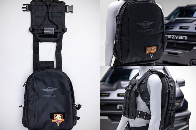 ویدیو/ کولهپشتی ضدگلوله، امنیت قابل حمل! ویدیو/ کولهپشتی ضدگلوله، امنیت قابل حمل!