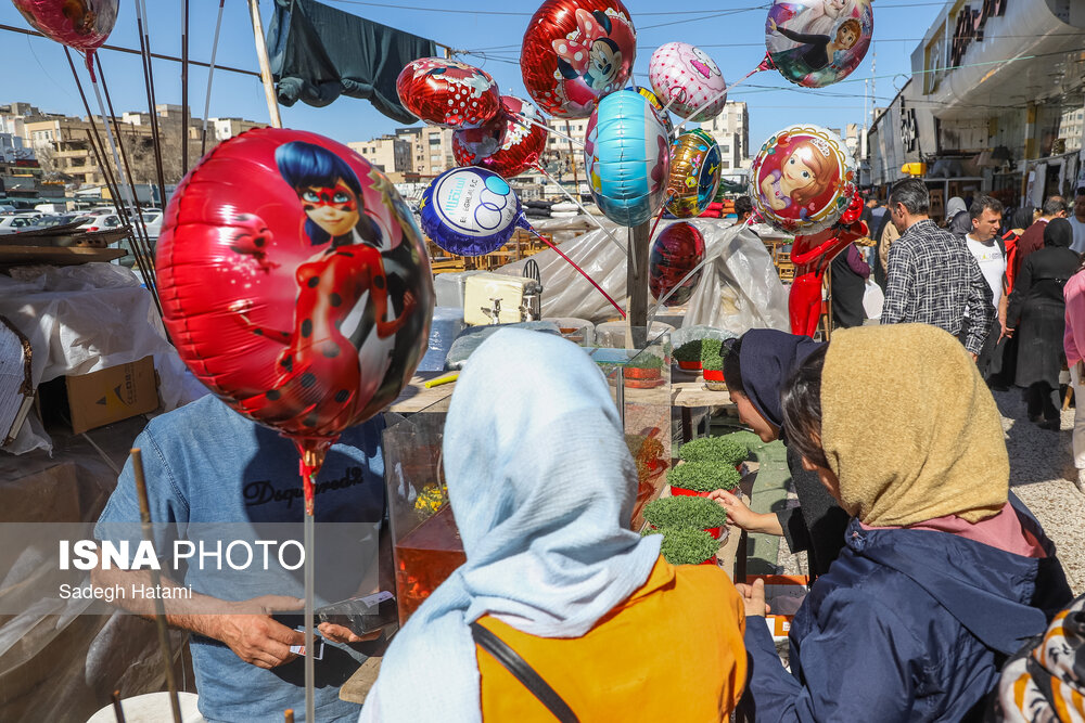 در آستانه بهار؛ بازار گل فتح‌آباد در روزهای پایانی ۱۴۰۳ – مشهد