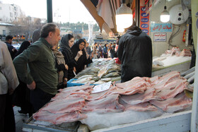 بازار شب عید در کرمانشاه