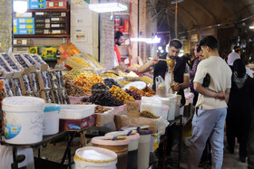 بازار شب عید در کرمانشاه